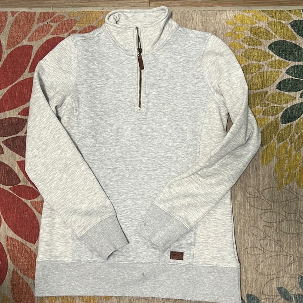 Ll Bean quilted sweatshirt
